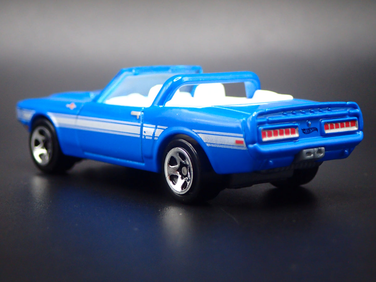 1969 69 FORD MUSTANG SHELBY GT-500 CONVETIBLE BLUE 1:64 SCALE DIECAST MODEL CAR