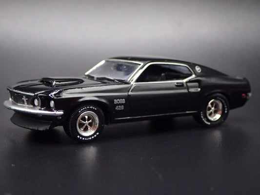 1969 69 FORD MUSTANG BOSS 429 FASTBACK 1/64 SCALE COLLECTIBLE DIECAST MODEL CAR