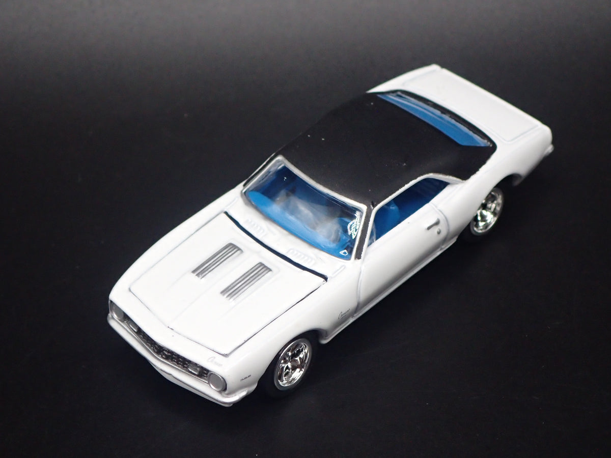 1968 68 CHEVY CHEVROLET CAMARO SS 396 WHITE 1:64 SCALE DIECAST MODEL CAR