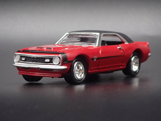 1968 68 CHEVY CHEVROLET CAMARO YENKO SC 427 RED 1:64 SCALE DIECAST MODEL CAR-Burning Rubber Toy Company
