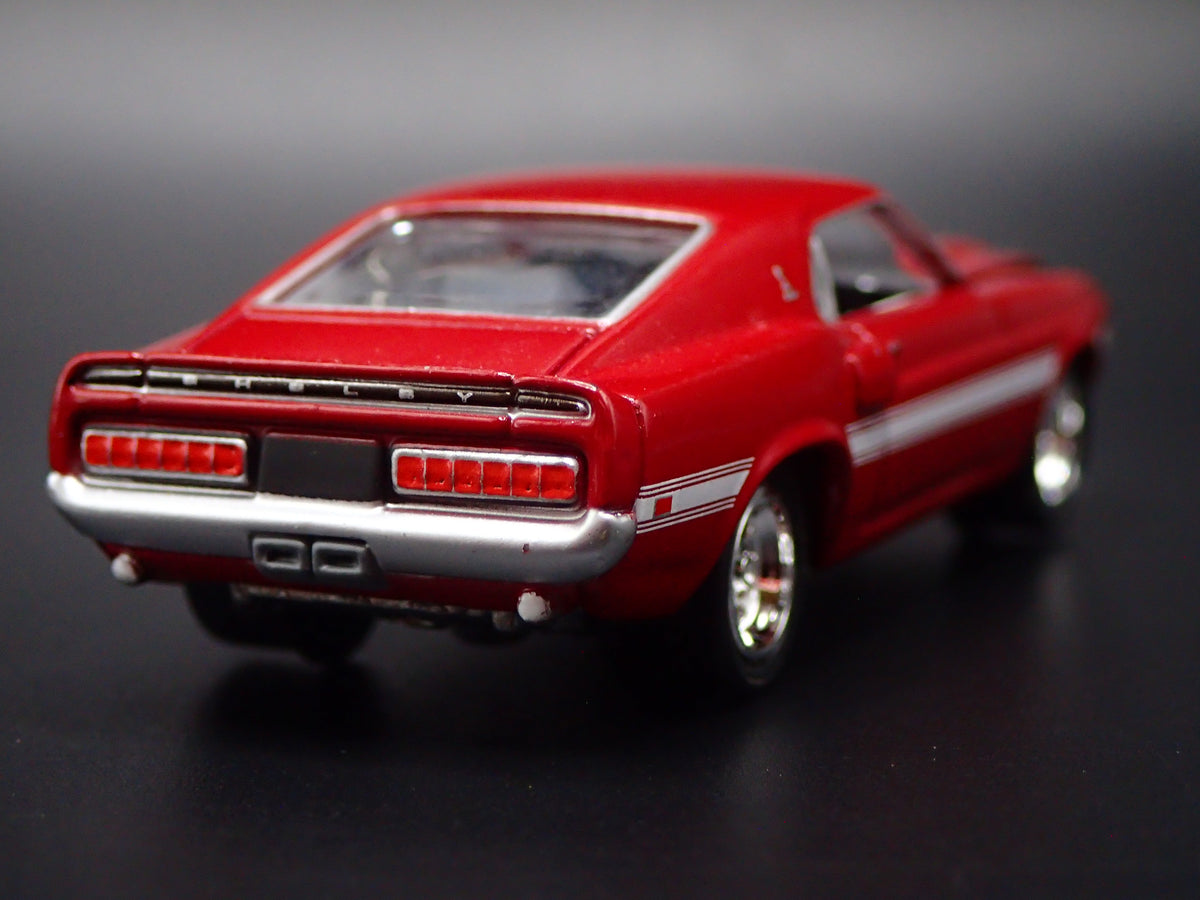 1969 69 FORD MUSTANG SHELBY GT350 FASTBACK RED 1/64 SCALE DIECAST MODEL CAR