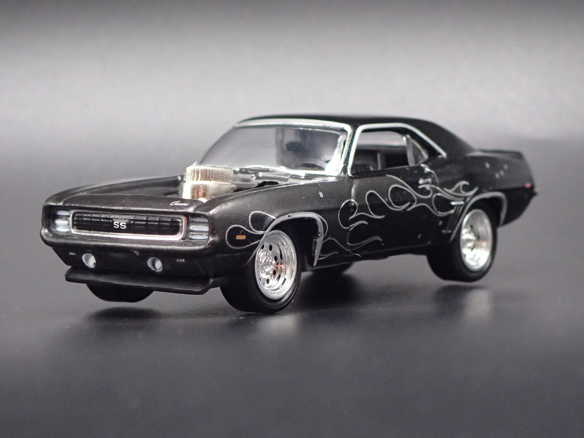 1969 69 CHEVY CHEVROLET CAMARO BLACK 1:64 SCALE COLLECTIBLE DIECAST MODEL CAR