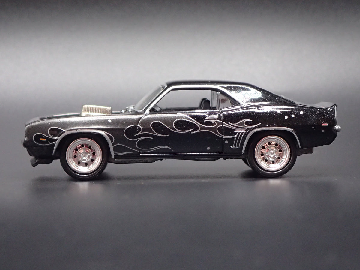 1969 69 CHEVY CHEVROLET CAMARO BLACK 1:64 SCALE COLLECTIBLE DIECAST MODEL CAR