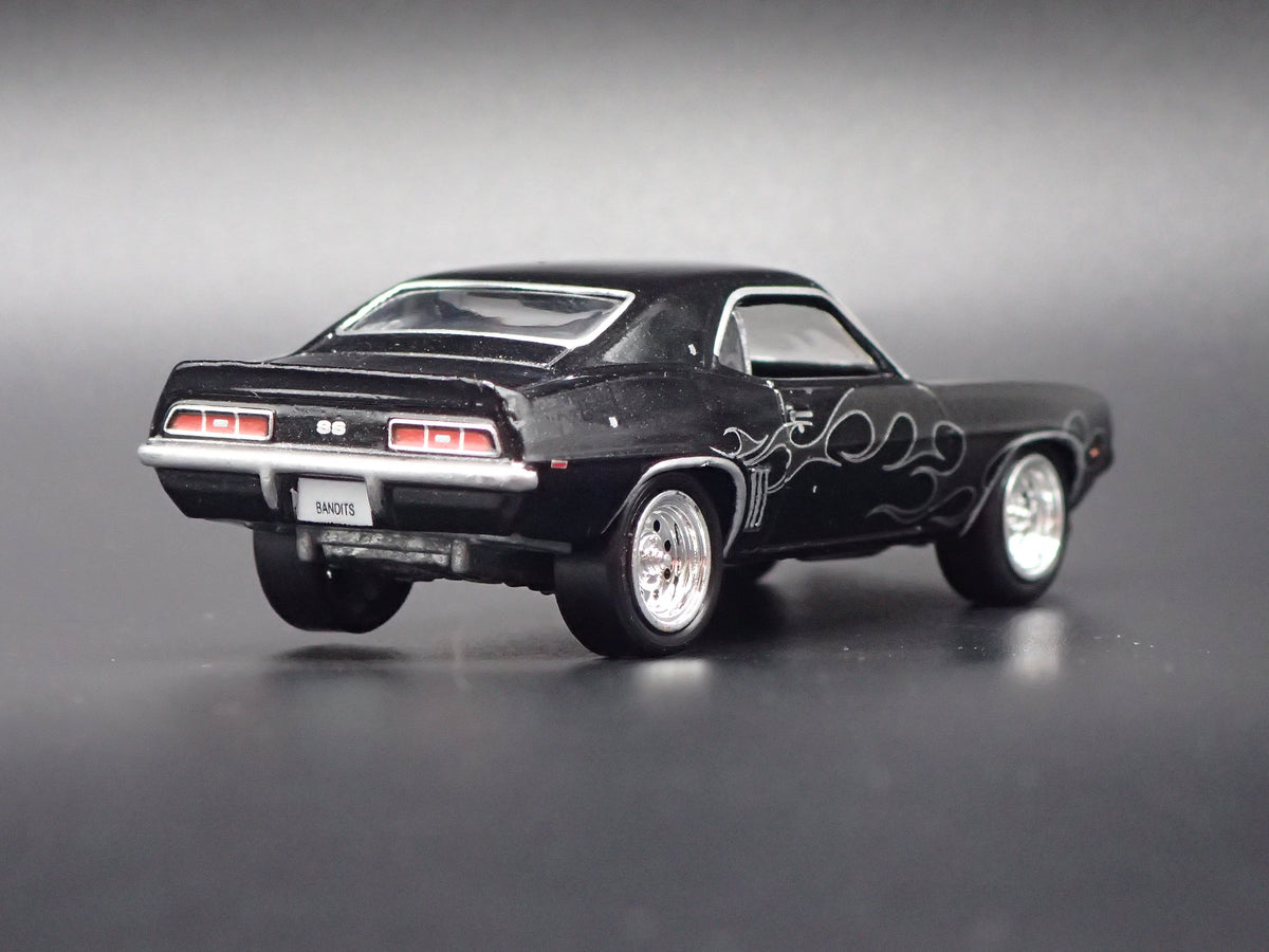 1969 69 CHEVY CHEVROLET CAMARO BLACK 1:64 SCALE COLLECTIBLE DIECAST MODEL CAR