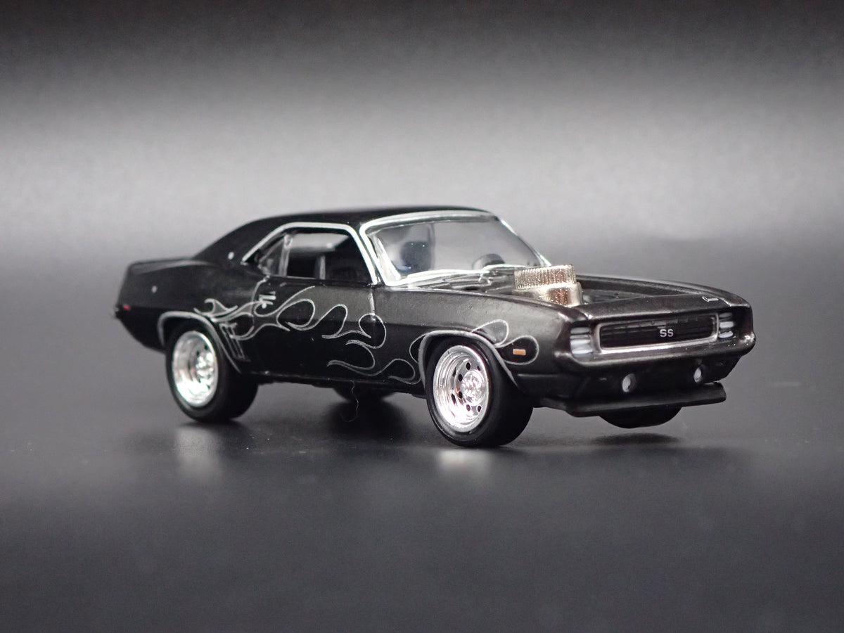 1969 69 CHEVY CHEVROLET CAMARO BLACK 1:64 SCALE COLLECTIBLE DIECAST MODEL CAR