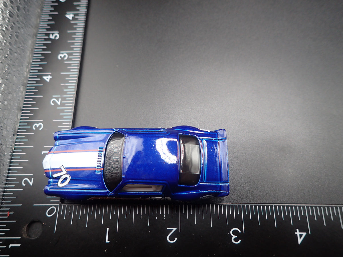 1970 70 CHEVY CHEVROLET CAMARO BLUE 1/64 SCALE DIORAMA DIECAST MODEL CAR