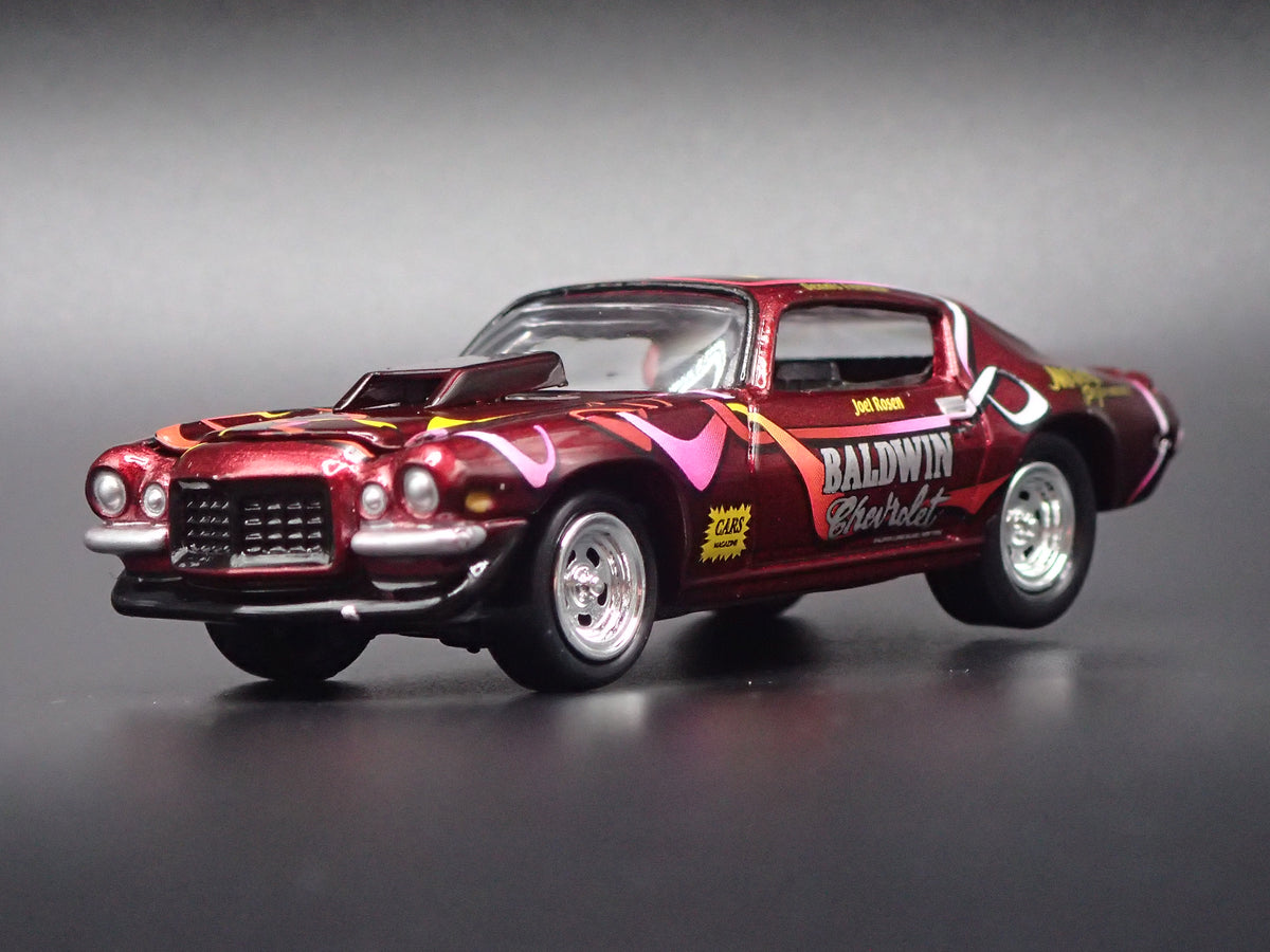 1970 70 CHEVY CHEVROLET CAMARO NHRA DRAG CAR MOTION 1:64 SCALE DIECAST MODEL CAR