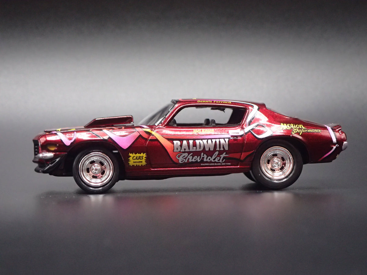 1970 70 CHEVY CHEVROLET CAMARO NHRA DRAG CAR MOTION 1:64 SCALE DIECAST MODEL CAR