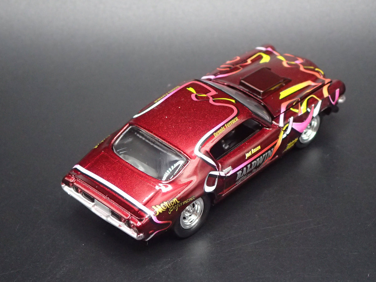 1970 70 CHEVY CHEVROLET CAMARO NHRA DRAG CAR MOTION 1:64 SCALE DIECAST MODEL CAR