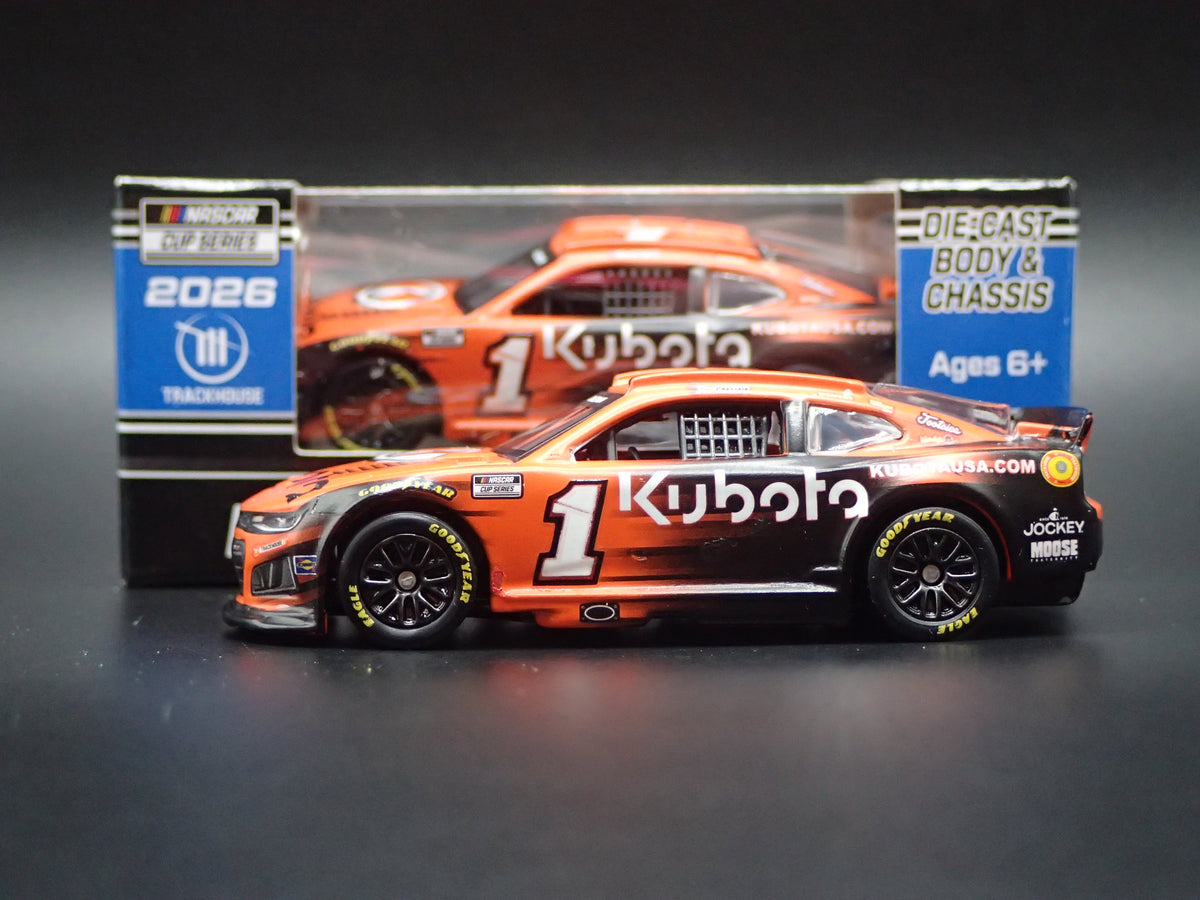 2026 26 CHEVROLET 1 ROSS CHASTAIN KUBOTA NASCAR 1:64 SCALE DIECAST CAR