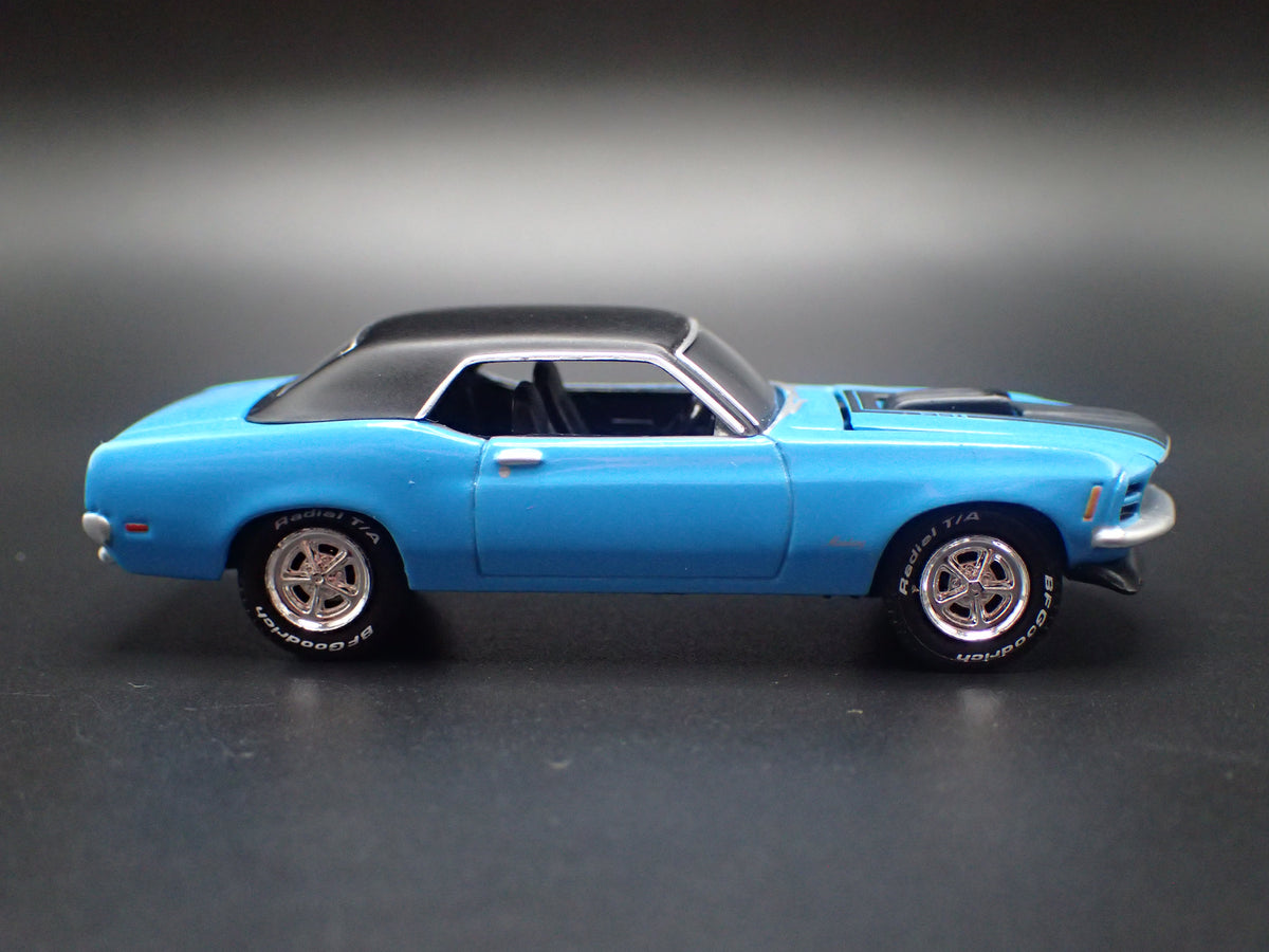 1970 70 FORD MUSTANG COUPE BLUE 1/64 SCALE COLLECTIBLE DIECAST MODEL CAR