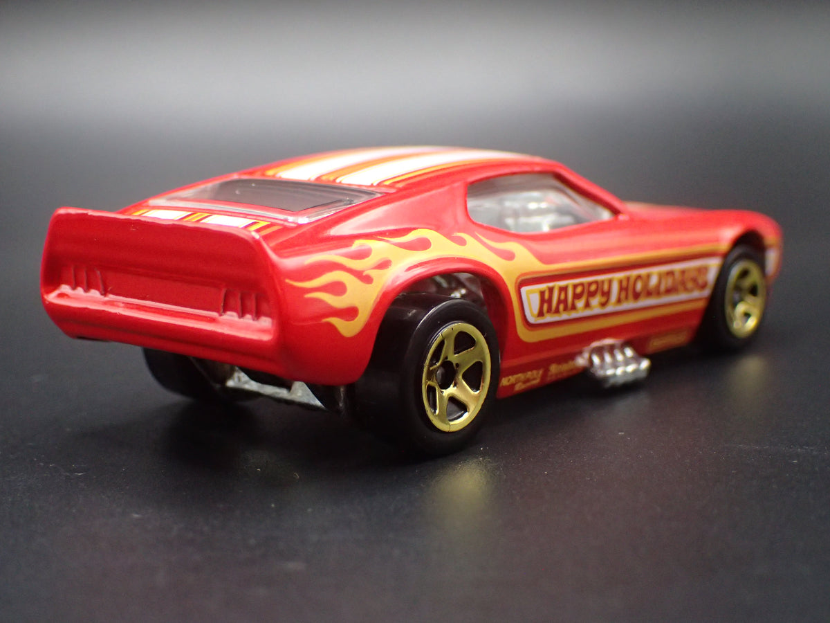 1971 71 FORD MUSTANG FUNNY CAR NHRA RED 1:64 SCALE DIORAMA DIECAST MODEL CAR