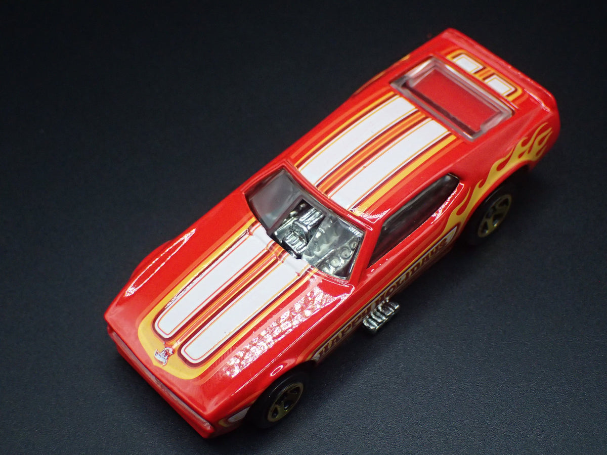 1971 71 FORD MUSTANG FUNNY CAR NHRA RED 1:64 SCALE DIORAMA DIECAST MODEL CAR