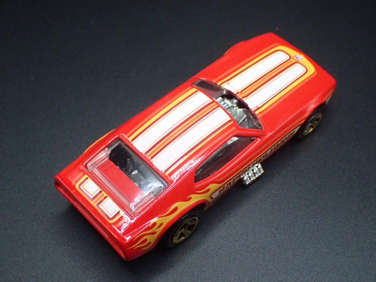 1971 71 FORD MUSTANG FUNNY CAR NHRA RED 1:64 SCALE DIORAMA DIECAST MODEL CAR
