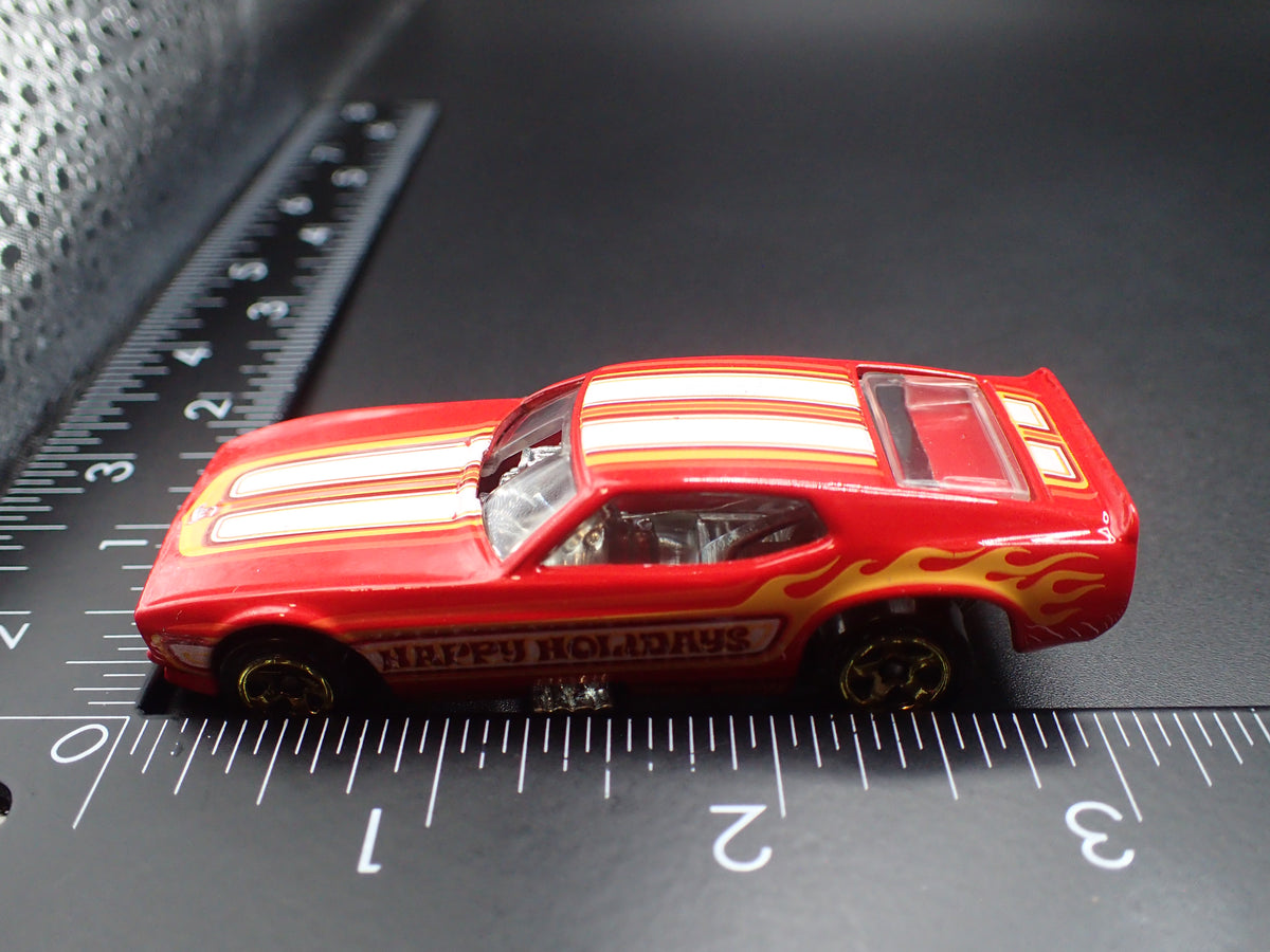 1971 71 FORD MUSTANG FUNNY CAR NHRA RED 1:64 SCALE DIORAMA DIECAST MODEL CAR
