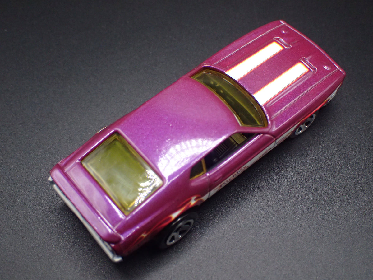 1971 71 FORD MUSTANG FUNNY CAR NHRA PURPLE 1:64 SCALE DIORAMA DIECAST MODEL CAR