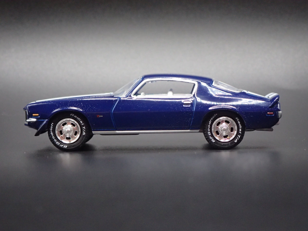 1970 70 CHEVY CHEVROLET CAMARO Z28 BLUE 1:64 SCALE DIECAST MODEL CAR