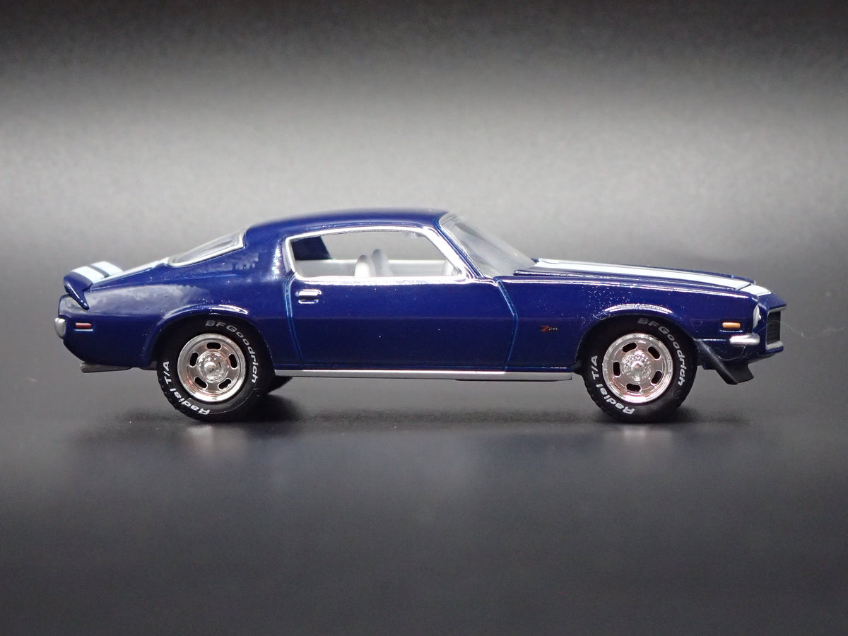 1970 70 CHEVY CHEVROLET CAMARO Z28 BLUE 1:64 SCALE DIECAST MODEL CAR