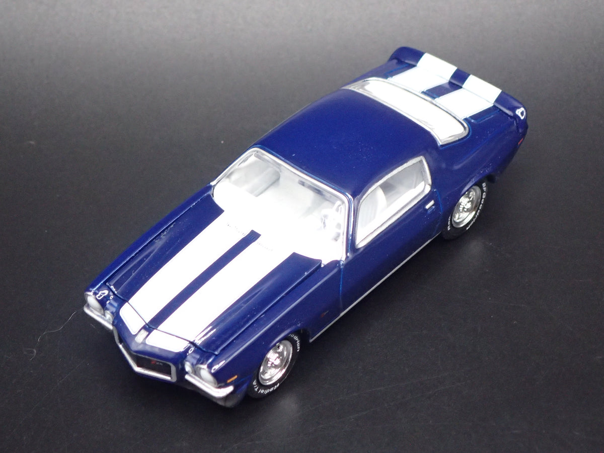 1970 70 CHEVY CHEVROLET CAMARO Z28 BLUE 1:64 SCALE DIECAST MODEL CAR