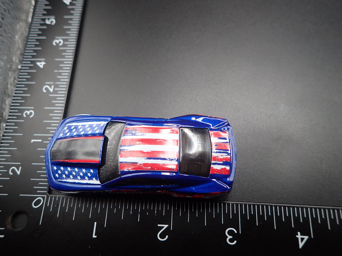 2010 -2015 CHEVY CHEVROLET COPO CAMARO BLUE 1:64 SCALE DIORAMA DIECAST MODEL CAR