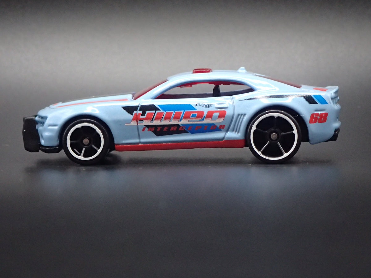 2010-2015 CHEVY CHEVROLET CAMARO SS POLICE 1/64 SCALE DIORAMA DIECAST MODEL CAR