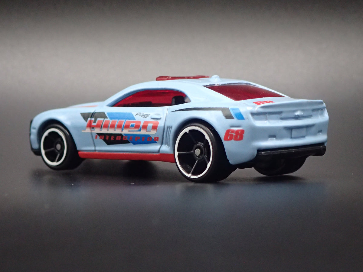 2010-2015 CHEVY CHEVROLET CAMARO SS POLICE 1/64 SCALE DIORAMA DIECAST MODEL CAR