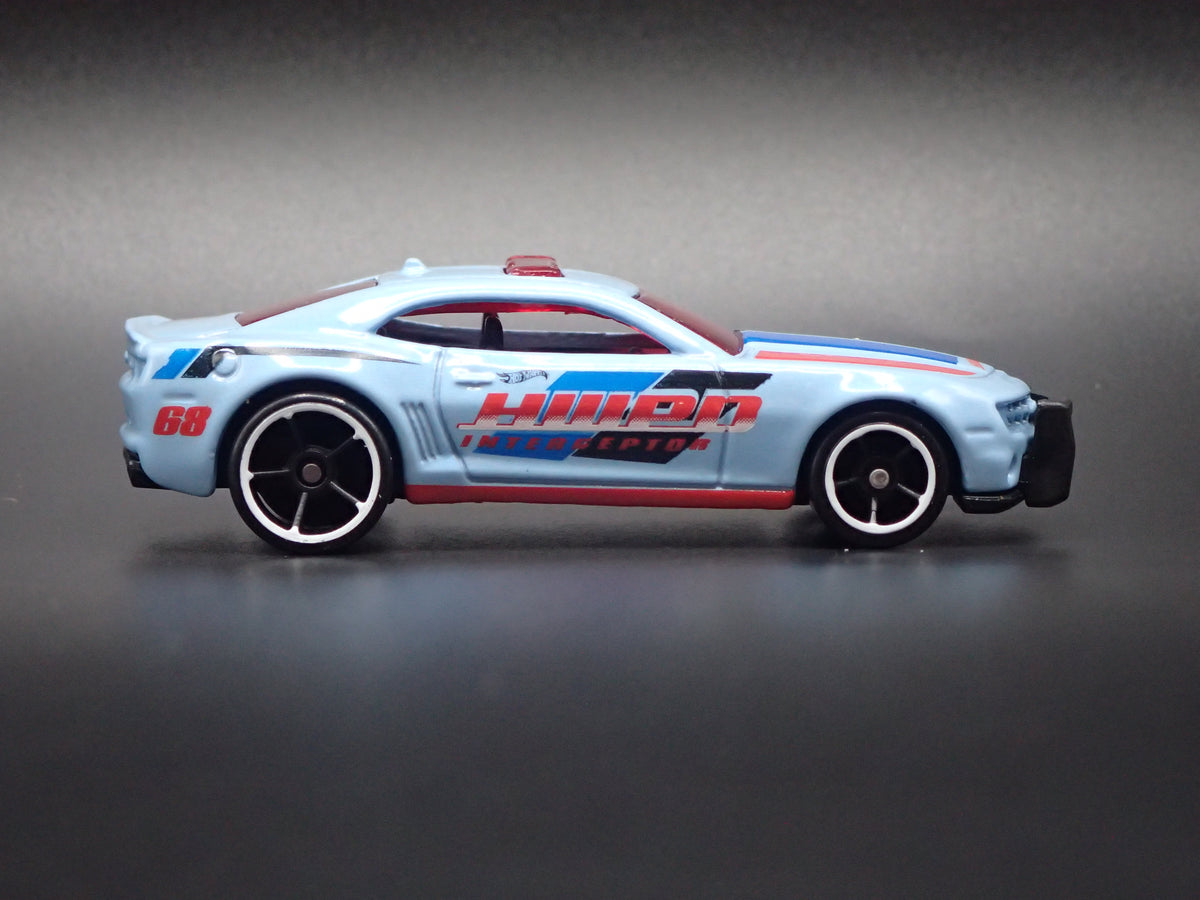 2010-2015 CHEVY CHEVROLET CAMARO SS POLICE 1/64 SCALE DIORAMA DIECAST MODEL CAR