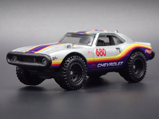 1967 67 CHEVY CHEVROLET CAMARO OFF ROAD GRAY 1:64 SCALE DIECAST MODEL CAR