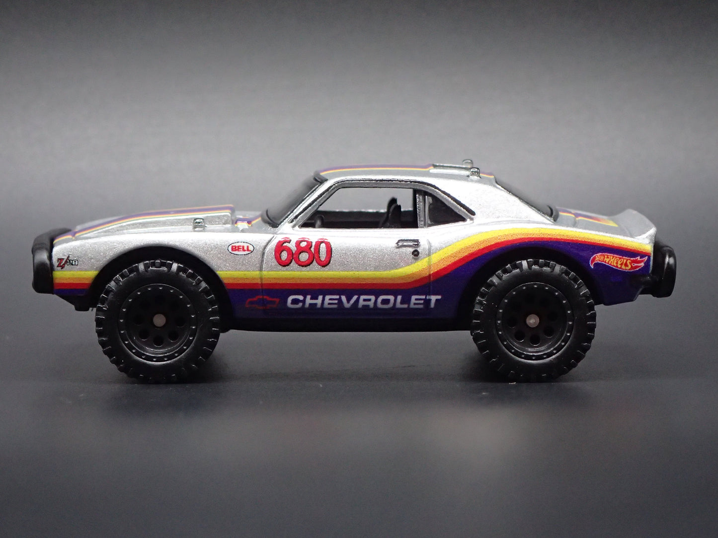 1967 67 CHEVY CHEVROLET CAMARO OFF ROAD GRAY 1:64 SCALE DIECAST MODEL CAR