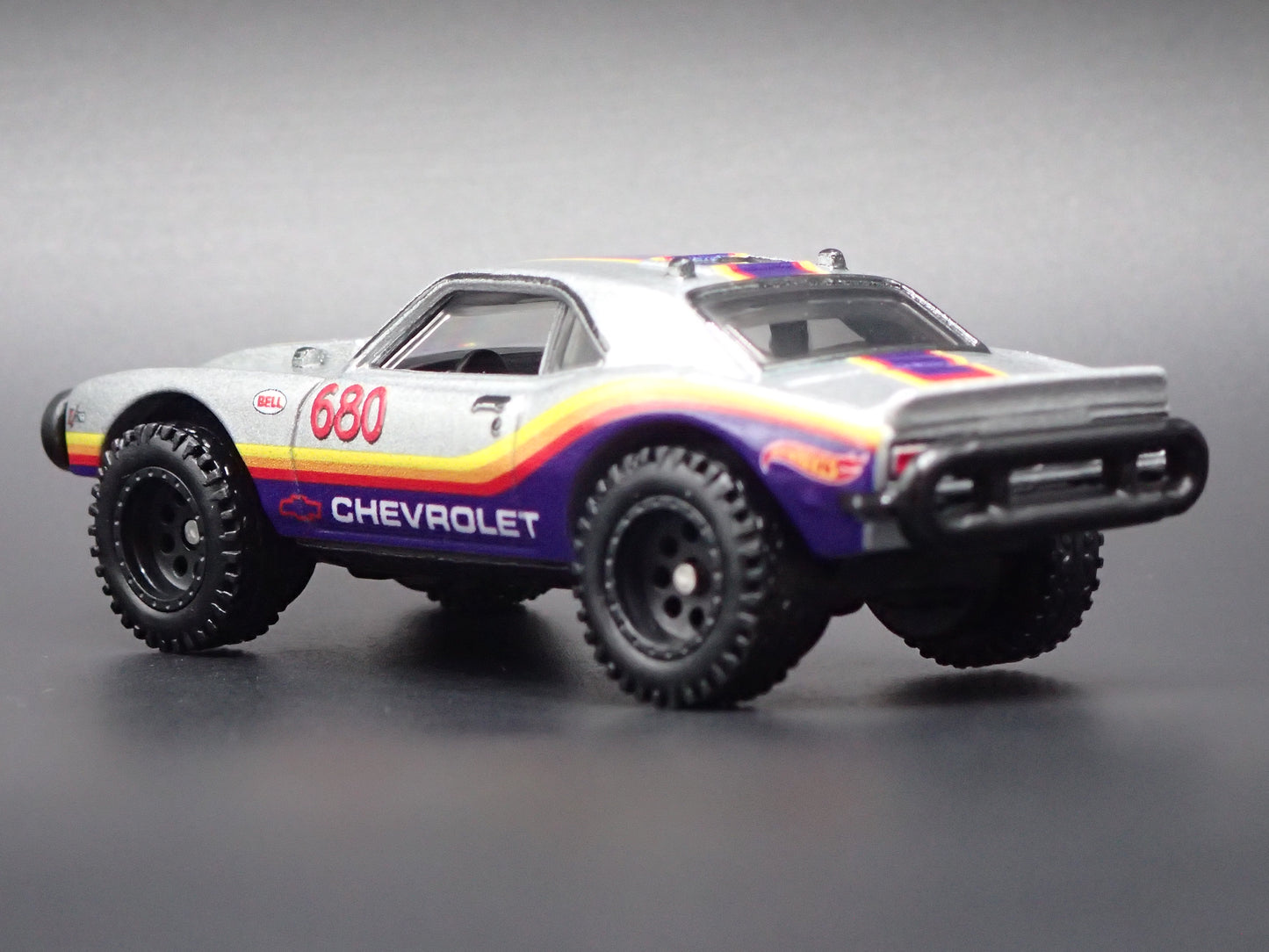1967 67 CHEVY CHEVROLET CAMARO OFF ROAD GRAY 1:64 SCALE DIECAST MODEL CAR