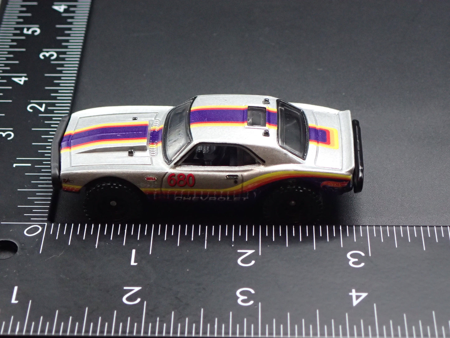 1967 67 CHEVY CHEVROLET CAMARO OFF ROAD GRAY 1:64 SCALE DIECAST MODEL CAR