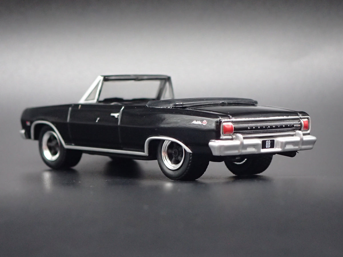 1965 65 CHEVY CHEVROLET CHEVELLE CONVERTIBLE 1:64 SCALE DIORAMA DIECAST MODEL CAR