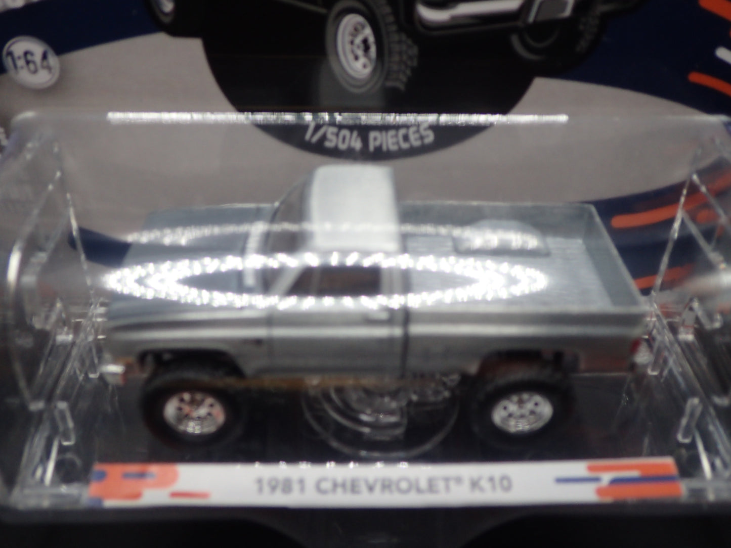 2026 GREENLIGHT RAW MACHINE 1981 CHEVY K10 PICKUP TRUCK SQUAREBODY CTC CHASE