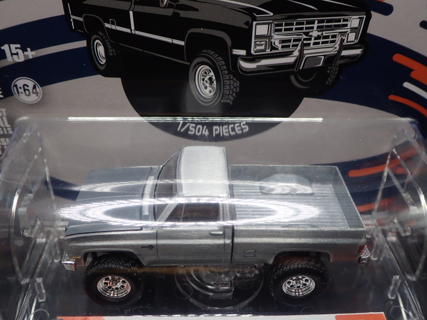 2026 GREENLIGHT RAW MACHINE 1981 CHEVY K10 PICKUP TRUCK SQUAREBODY CTC CHASE