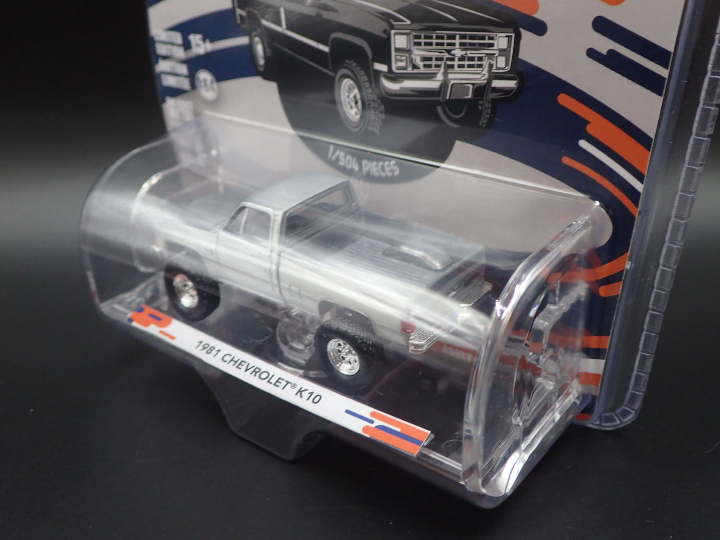 2026 GREENLIGHT RAW MACHINE 1981 CHEVY K10 PICKUP TRUCK SQUAREBODY CTC CHASE