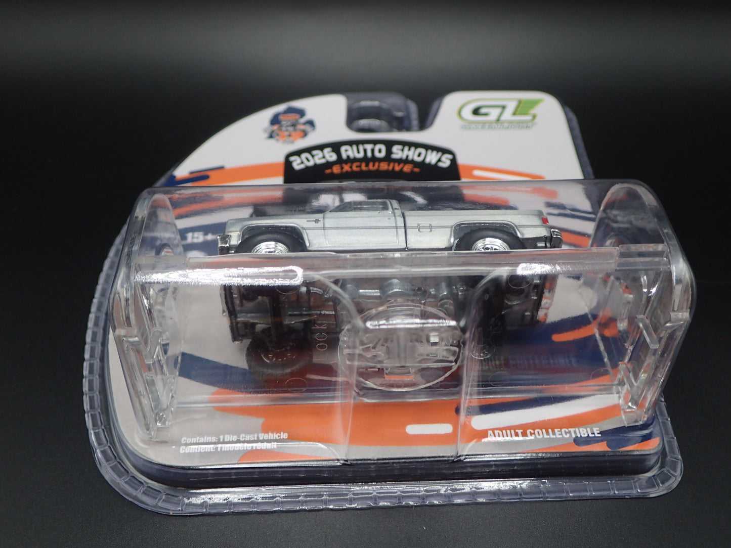 2026 GREENLIGHT RAW MACHINE 1981 CHEVY K10 PICKUP TRUCK SQUAREBODY CTC CHASE