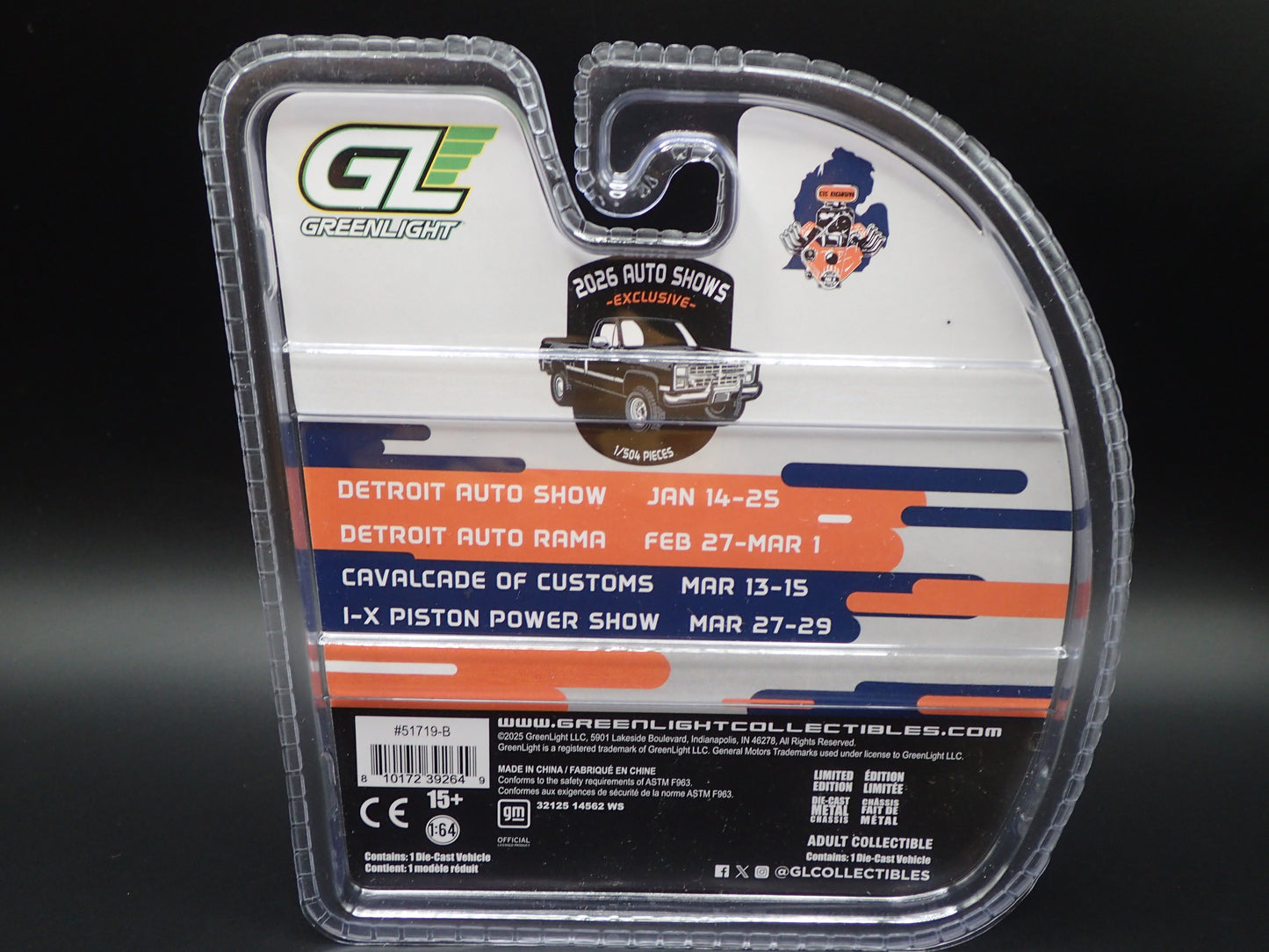 2026 GREENLIGHT RAW MACHINE 1981 CHEVY K10 PICKUP TRUCK SQUAREBODY CTC CHASE