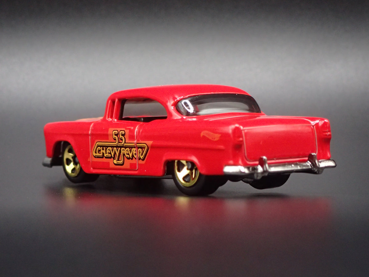 1955 55 CHEVY CHEVROLET BEL AIR 1:64 SCALE COLLECTIBLE DIORAMA DIECAST MODEL CAR