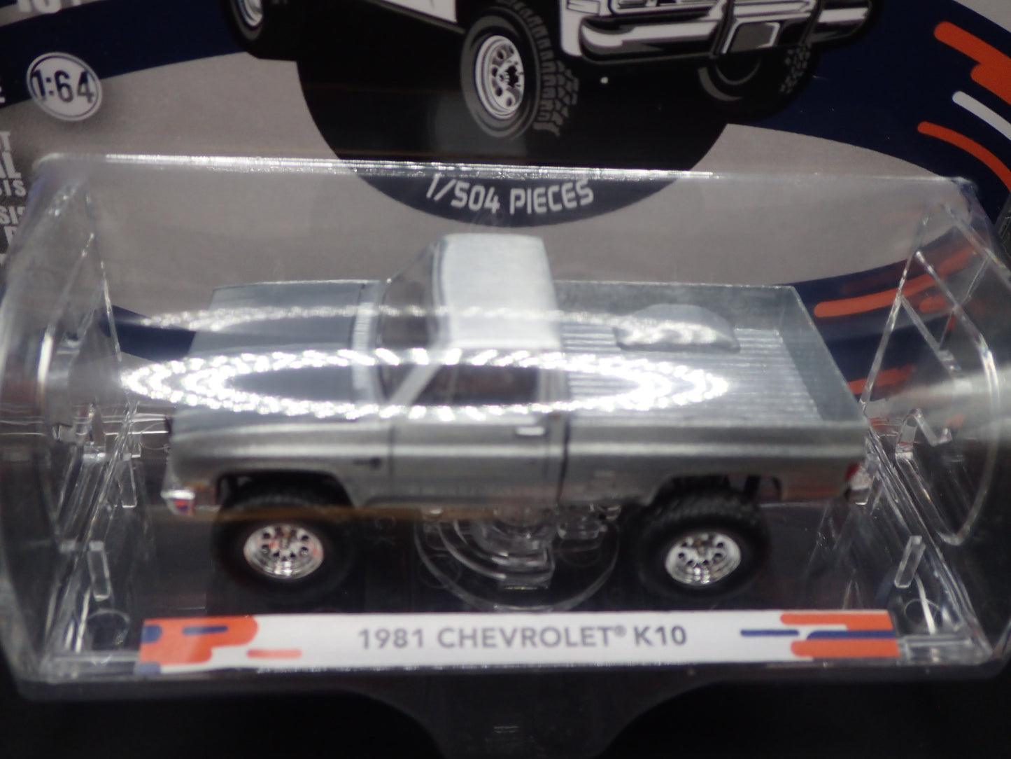 2026 GREENLIGHT RAW MACHINE 1981 CHEVY K10 PICKUP TRUCK SQUAREBODY CTC CHASE
