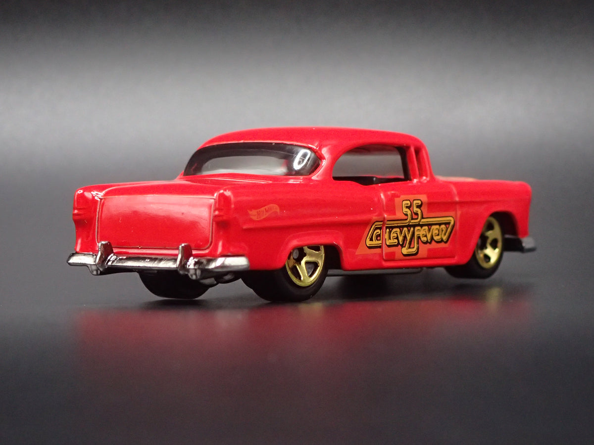 1955 55 CHEVY CHEVROLET BEL AIR 1:64 SCALE COLLECTIBLE DIORAMA DIECAST MODEL CAR