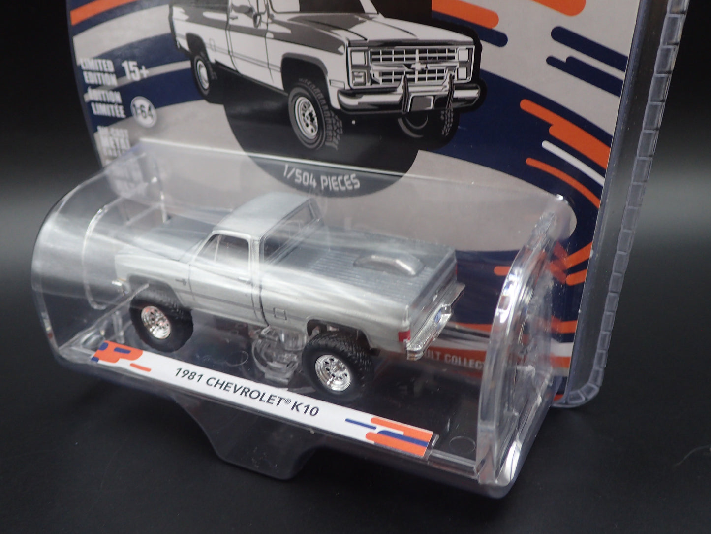 2026 GREENLIGHT RAW MACHINE 1981 CHEVY K10 PICKUP TRUCK SQUAREBODY CTC CHASE