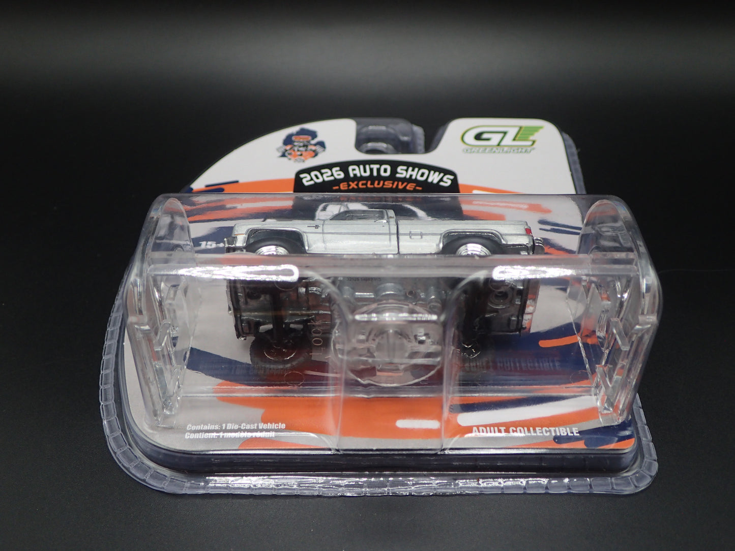 2026 GREENLIGHT RAW MACHINE 1981 CHEVY K10 PICKUP TRUCK SQUAREBODY CTC CHASE