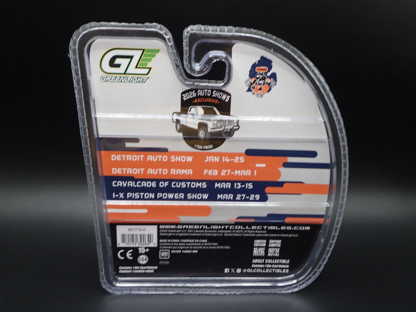 2026 GREENLIGHT RAW MACHINE 1981 CHEVY K10 PICKUP TRUCK SQUAREBODY CTC CHASE