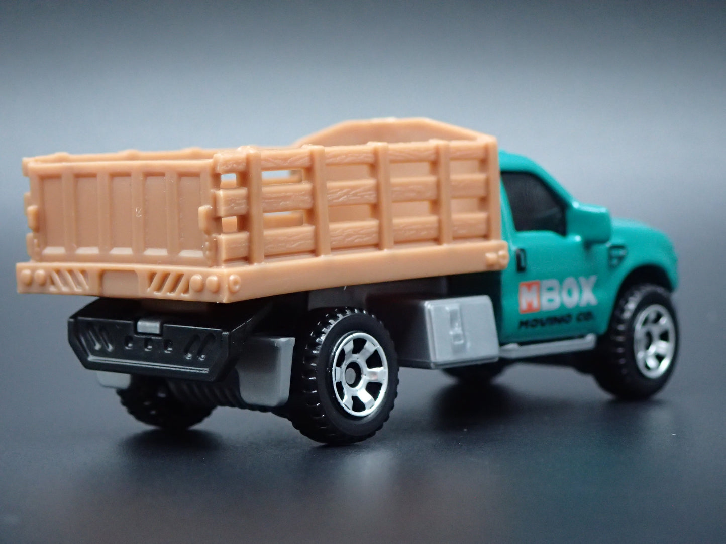 2017-2022 FORD F350 STAKE BED PICKUP TRUCK MOVING CO. 1:64 MB SCALE DIECAST MODEL CAR