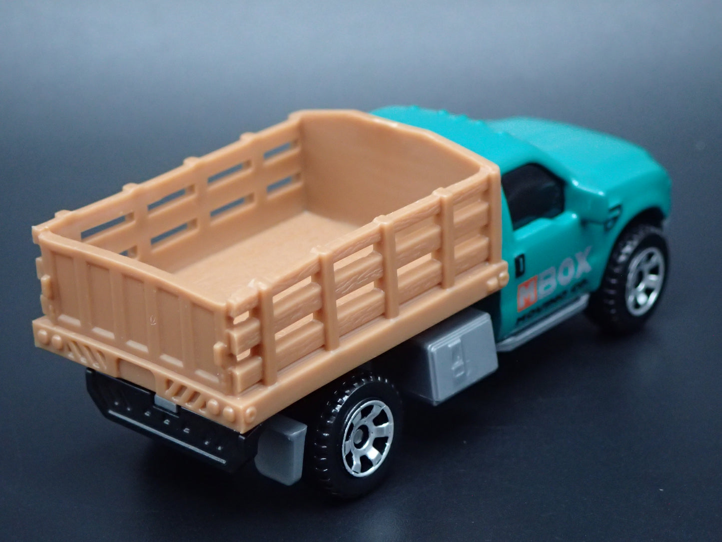 2017-2022 FORD F350 STAKE BED PICKUP TRUCK MOVING CO. 1:64 MB SCALE DIECAST MODEL CAR