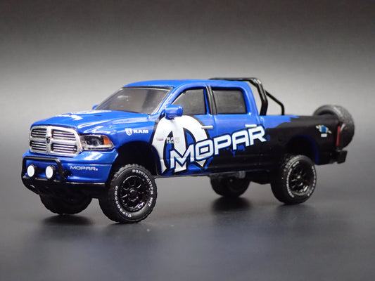 2009-2018 RAM 1500 4X4 BLUE MOPAR 1/64 SCALE COLLECTIBLE DIECAST MODEL CAR