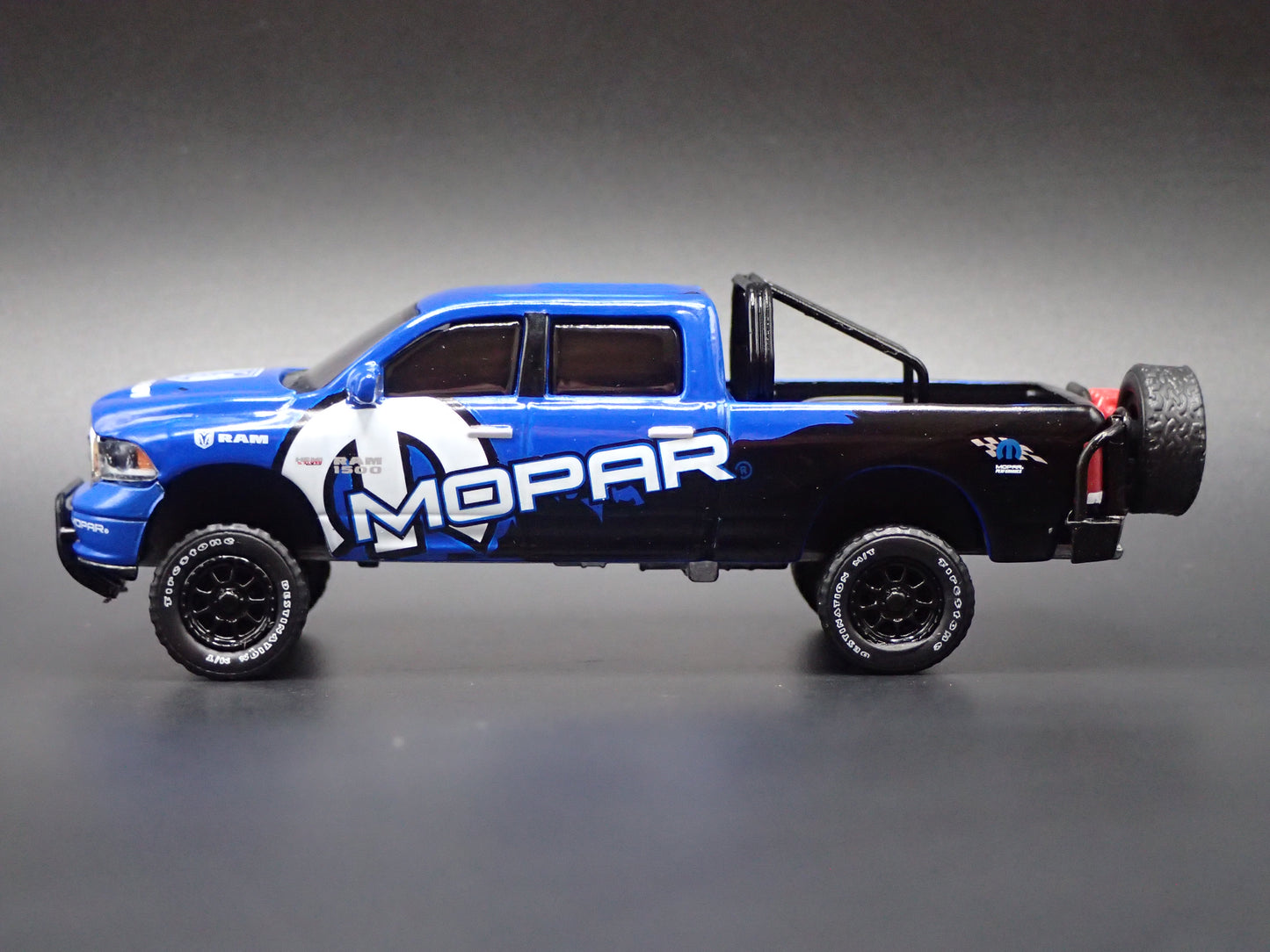 2009-2018 RAM 1500 4X4 BLUE MOPAR 1/64 SCALE COLLECTIBLE DIECAST MODEL CAR