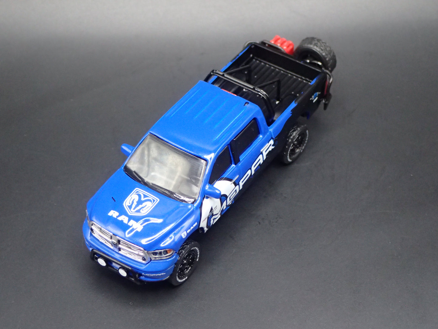 2009-2018 RAM 1500 4X4 BLUE MOPAR 1/64 SCALE COLLECTIBLE DIECAST MODEL CAR