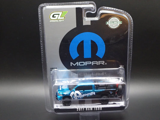 2026 GREENLIGHT GREEN MACHINE 2017 RAM 1500 MOPAR HOBBY CHROME SUPER CHASE 1/64