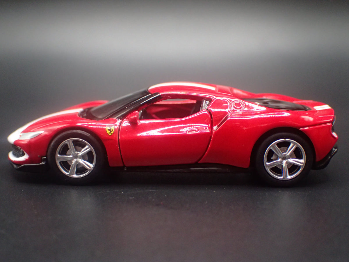 2022-2026 FERRARI 296 GTB ASSETTO FIORANO RED 1:64 SCALE COLLECTIBLE DIECAST MODEL CAR